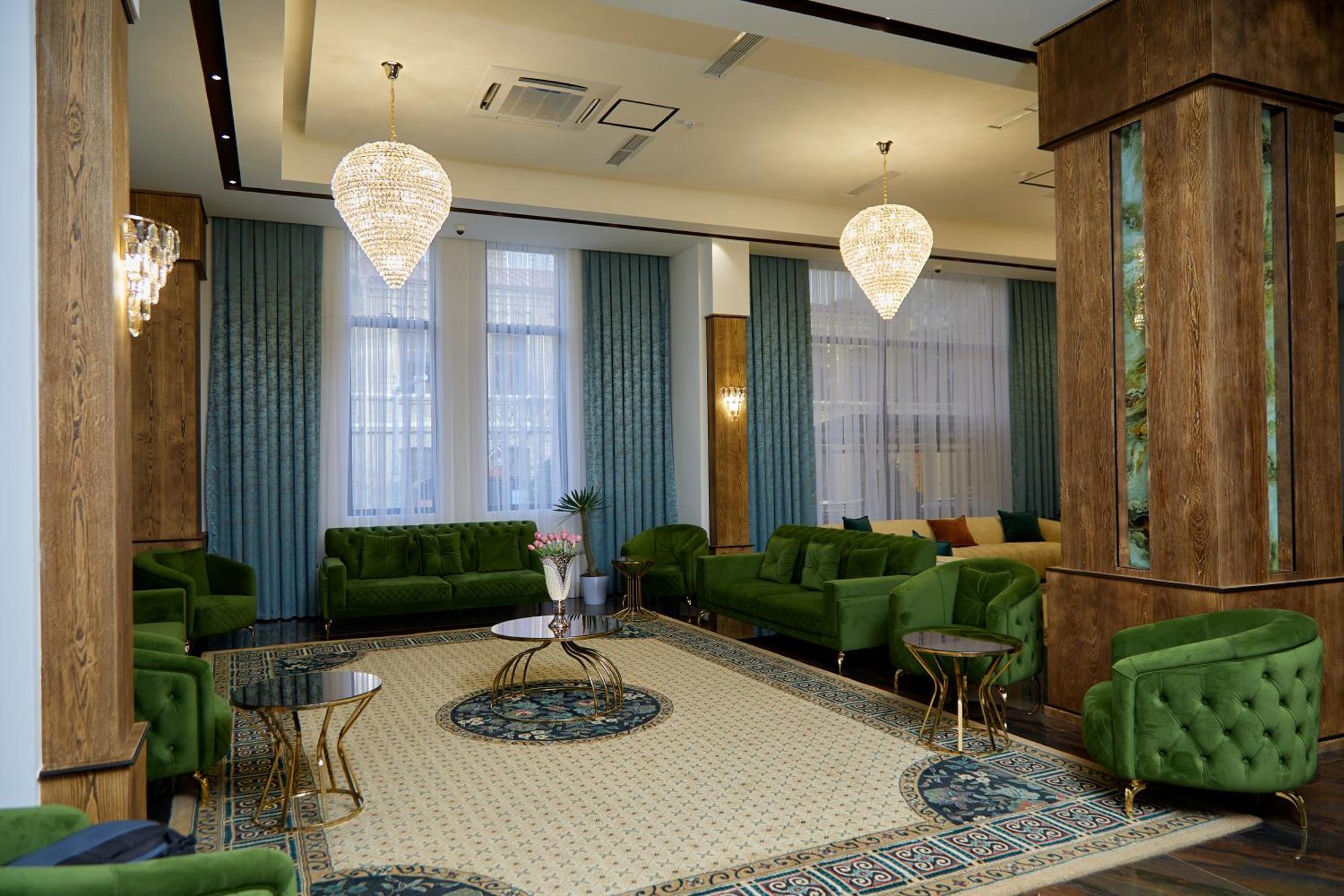 Grand Plaza Hotel Samarkand Bagian luar foto