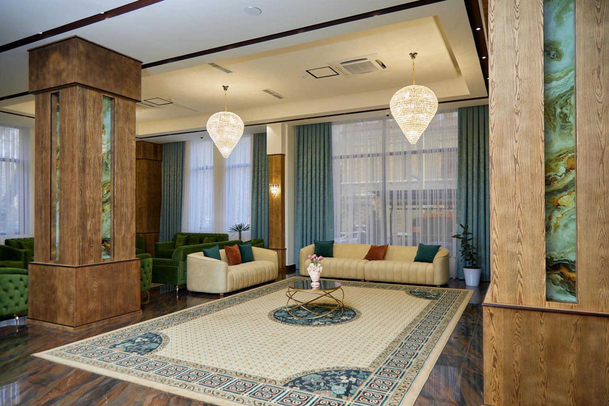 Grand Plaza Hotel Samarkand Bagian luar foto